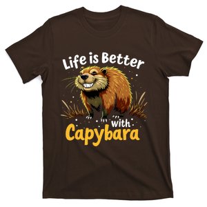 Life Is Better With Capybara T-Shirt