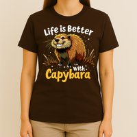 Life Is Better With Capybara T-Shirt