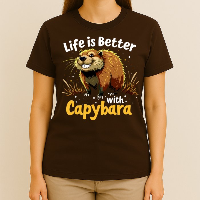 Life Is Better With Capybara T-Shirt