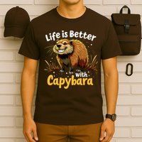 Life Is Better With Capybara T-Shirt