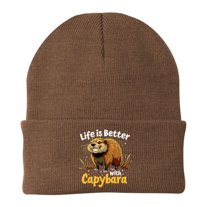 Life Is Better With Capybara Beanie