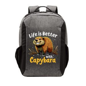 Life Is Better With Capybara Vector Backpack