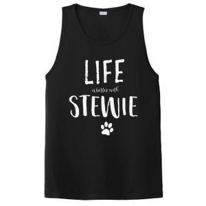 Life Ist Better With Stewie Dog Name Gift PosiCharge Competitor Tank