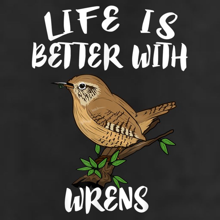 Life Is Better With Wrens Birds Birding Cool Comfort Performance Bucket Hat
