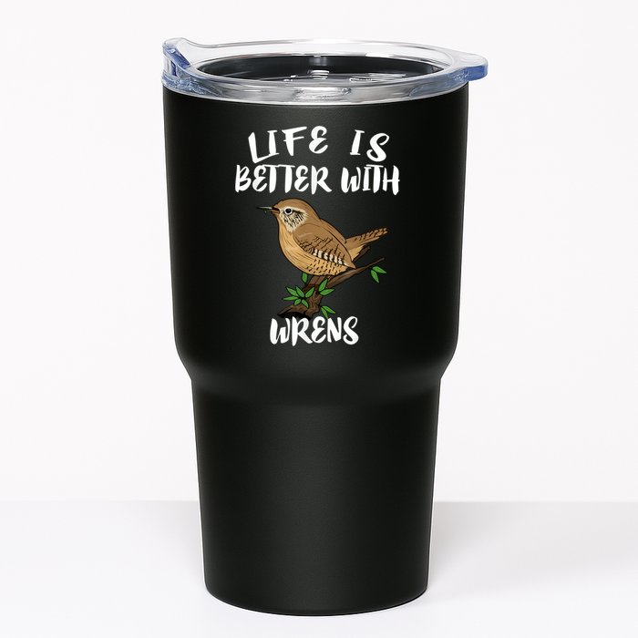 Life Is Better With Wrens Birds Birding Tumbler