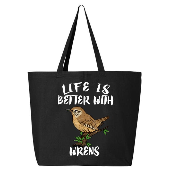 Life Is Better With Wrens Birds Birding 25L Jumbo Tote