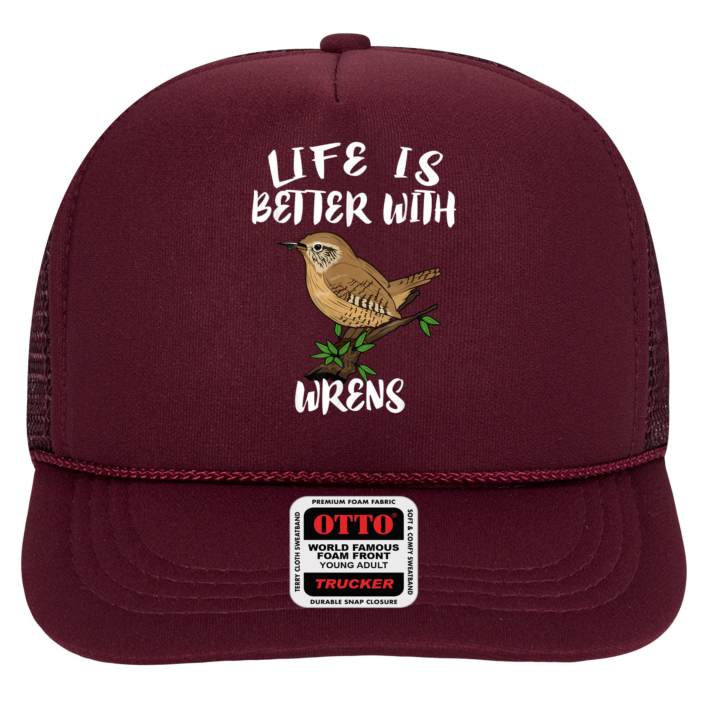 Life Is Better With Wrens Birds Birding Hat