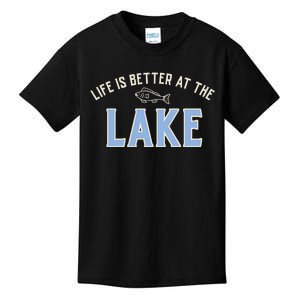 Life Is Better At The Lake Kids T-Shirt