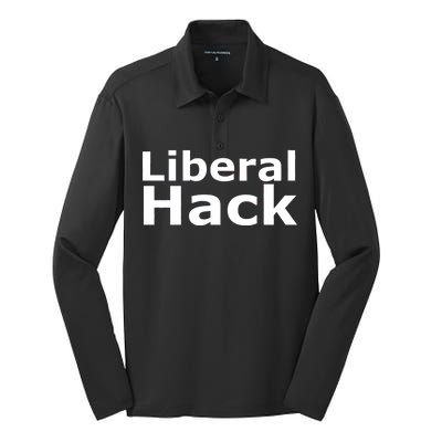 Liberal Hack Silk Touch Performance Long Sleeve Polo