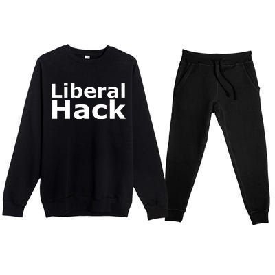 Liberal Hack Premium Crewneck Sweatsuit Set