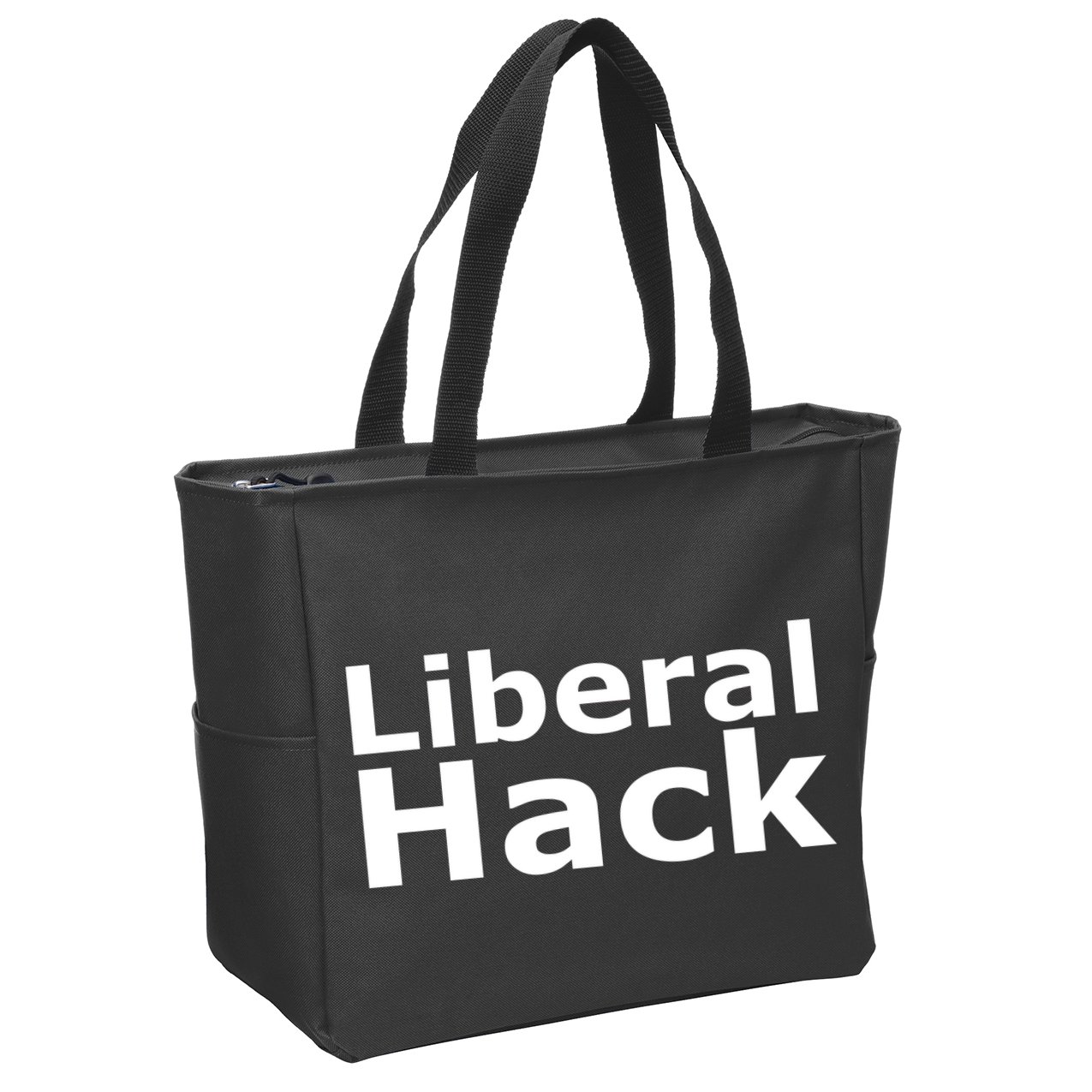Liberal Hack Zip Tote Bag