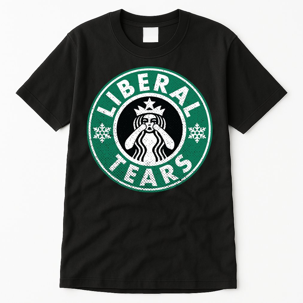 Liberal Tears MAGA Donald Trump Tall T-Shirt