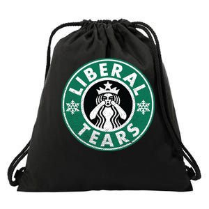 Liberal Tears MAGA Donald Trump Drawstring Bag