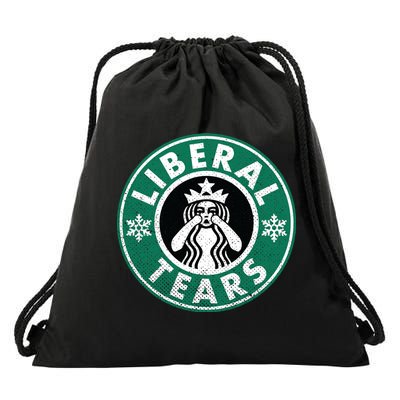 Liberal Tears MAGA Donald Trump Drawstring Bag