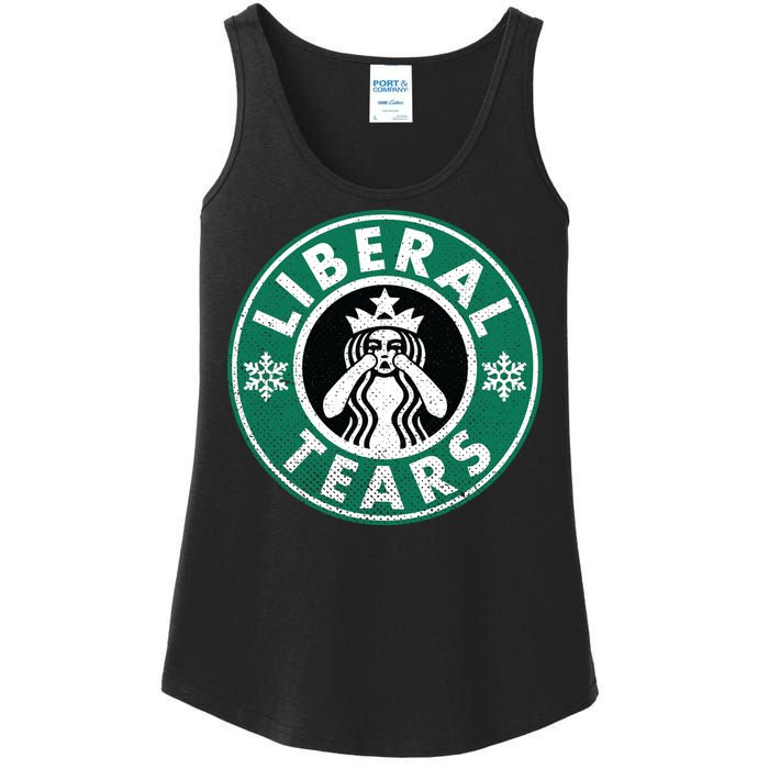 Liberal Tears MAGA Donald Trump Ladies Essential Tank