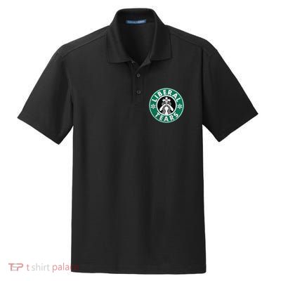 Liberal Tears MAGA Donald Trump Dry Zone Grid Polo