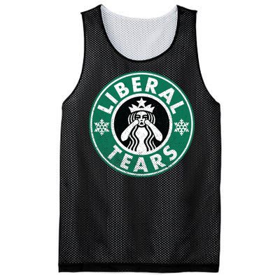 Liberal Tears MAGA Donald Trump Mesh Reversible Basketball Jersey Tank