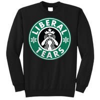 Liberal Tears MAGA Donald Trump Tall Sweatshirt