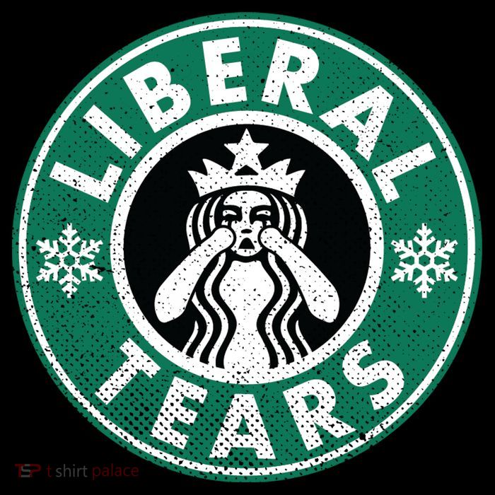 Liberal Tears MAGA Donald Trump Womens T-Shirt