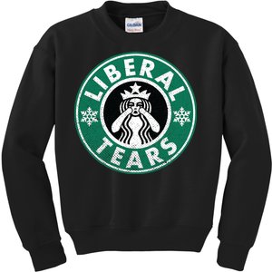 Liberal Tears MAGA Donald Trump Kids Sweatshirt