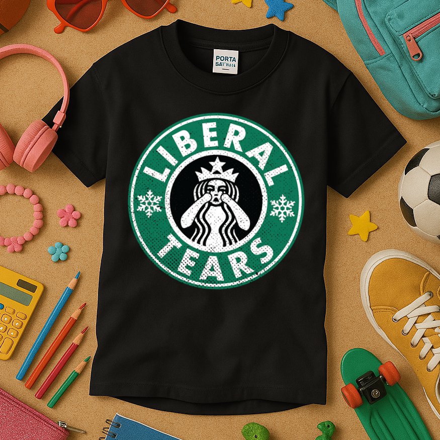 Liberal Tears MAGA Donald Trump Kids T-Shirt
