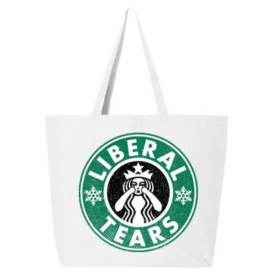 Liberal Tears MAGA Donald Trump 25L Jumbo Tote