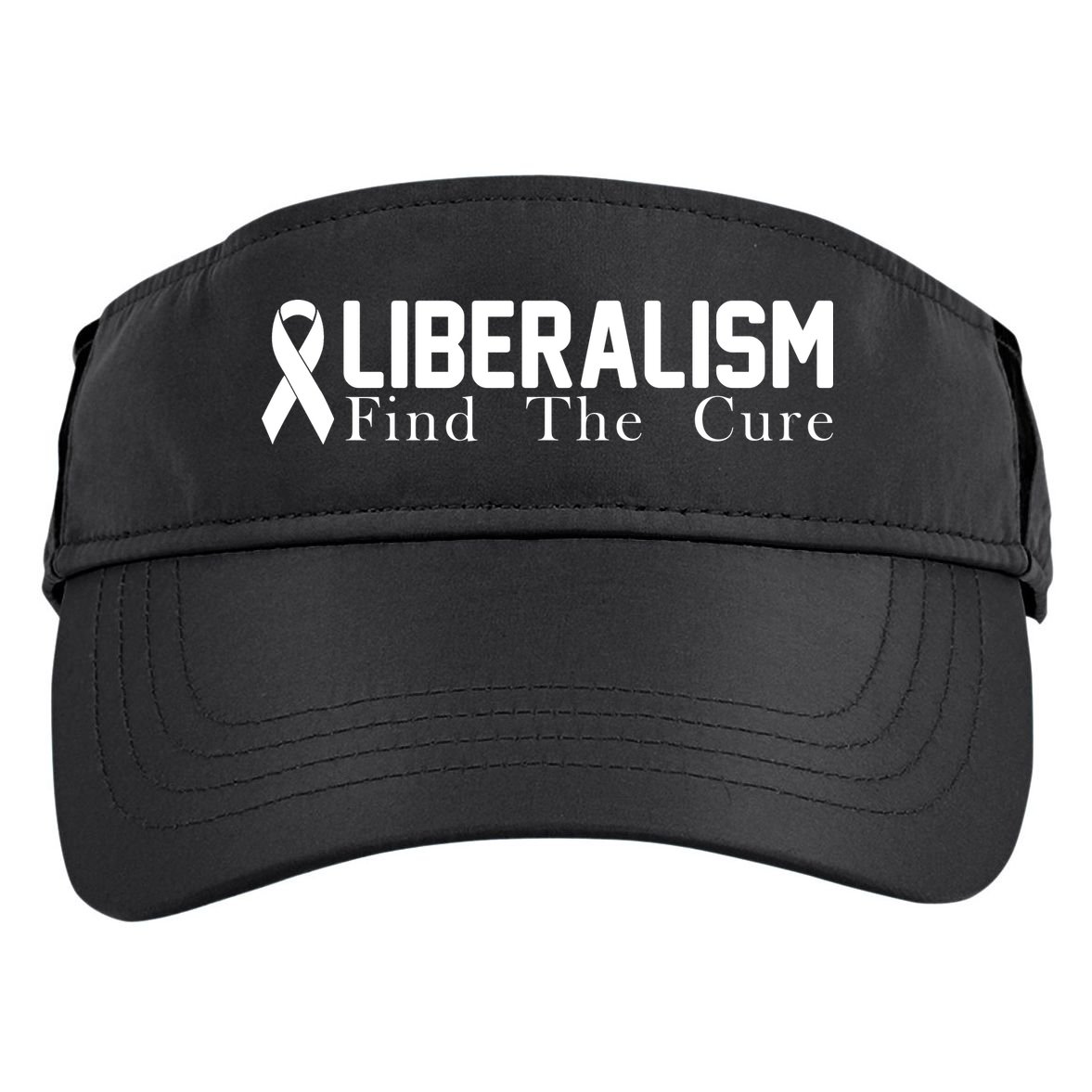 Liberalism Find The Cure Adult Drive Performance Visor