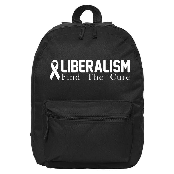 Liberalism Find The Cure 16 in Basic Backpack