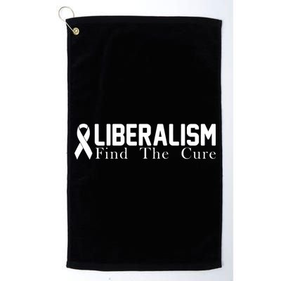 Liberalism Find The Cure Platinum Collection Golf Towel