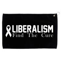 Liberalism Find The Cure Grommeted Golf Towel