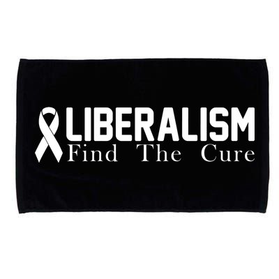 Liberalism Find The Cure Microfiber Hand Towel