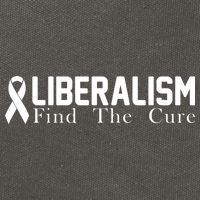 Liberalism Find The Cure Cotton Canvas Backpack