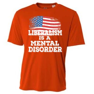 Liberalism Is A Mental Disorder Cooling Performance Crew T-Shirt