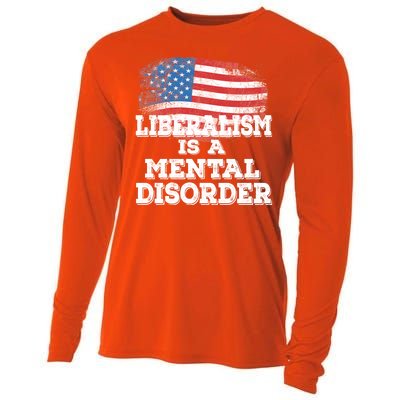 Liberalism Is A Mental Disorder Cooling Performance Long Sleeve Crew