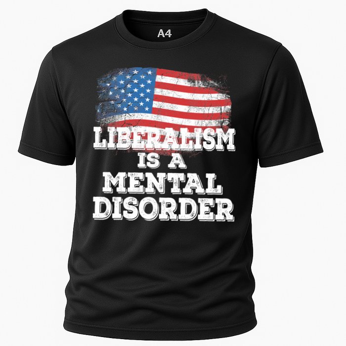 Liberalism Is A Mental Disorder Cooling Performance Crew T-Shirt