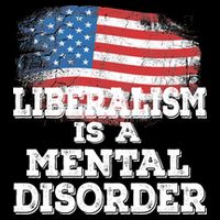 Liberalism Is A Mental Disorder Flat Bill Trucker Hat