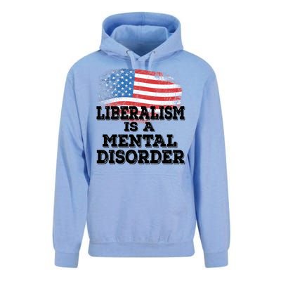 Liberalism Is A Mental Disorder Unisex Surf Hoodie