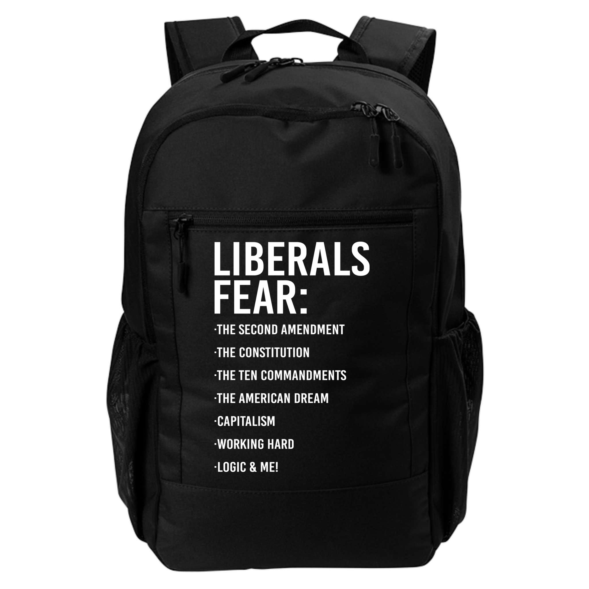 Liberals Fear Conservative Republican Backpack