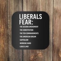 Liberals Fear Conservative Republican Coaster