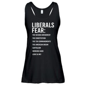 Liberals Fear Conservative Republican Ladies Essential Flowy Tank