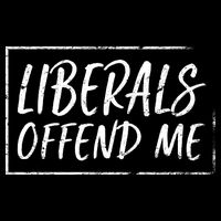 Liberals Offend Me Apron