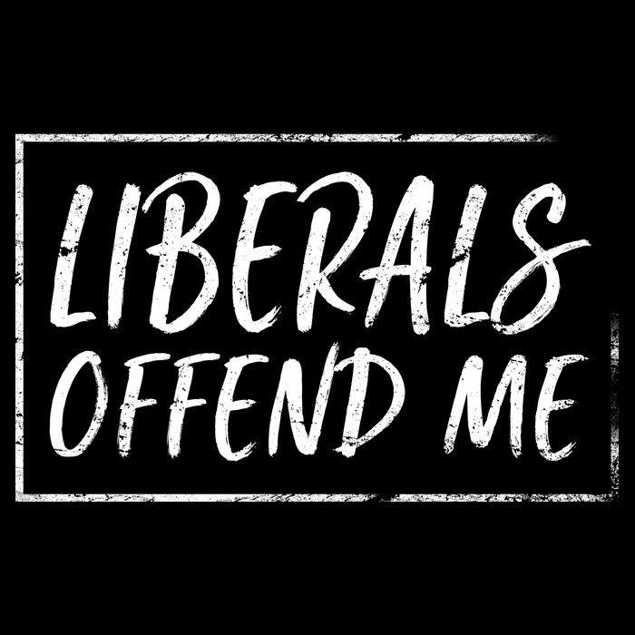 Liberals Offend Me Apron