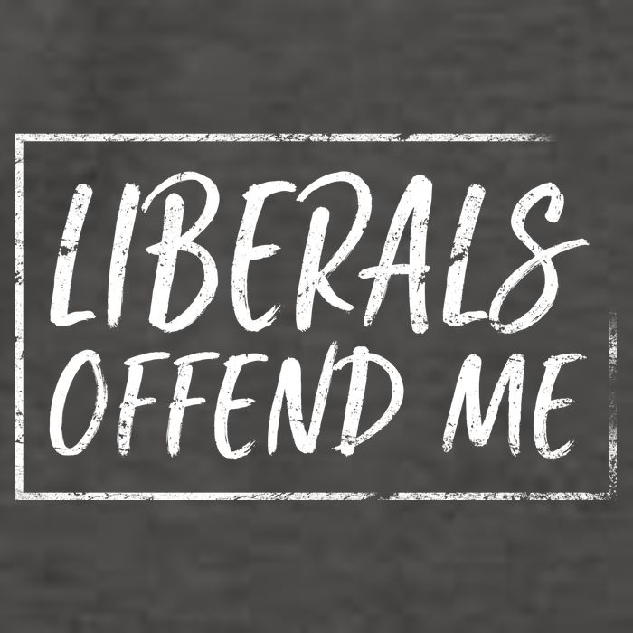 Liberals Offend Me Vector Backpack