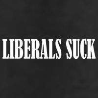 Liberals Suck 7 Panel Mesh Trucker Snapback Hat