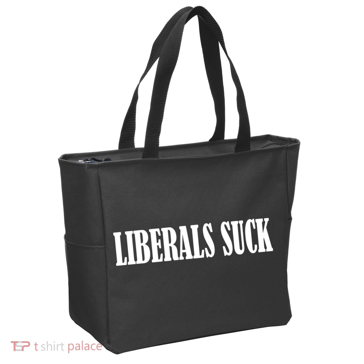 Liberals Suck Zip Tote Bag