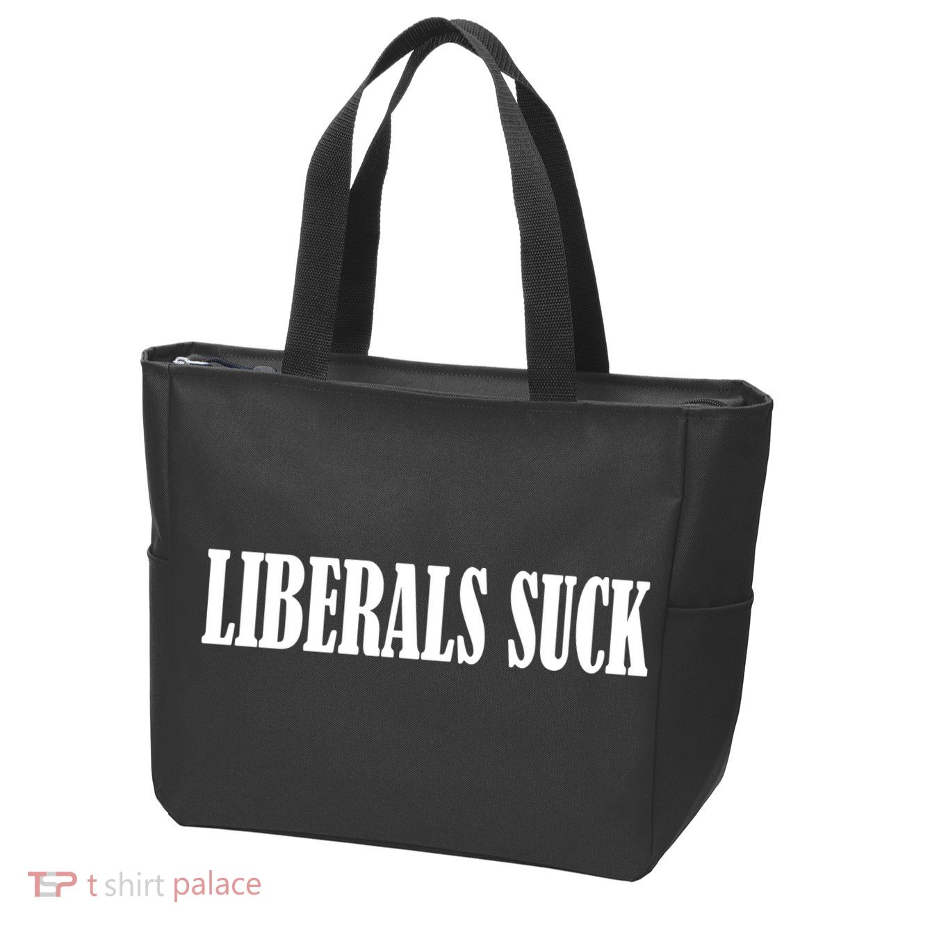 Liberals Suck Zip Tote Bag