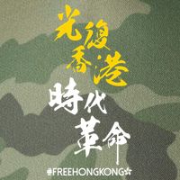 Liberate Free Hong Kong Revolution Legacy Tie Dye Trucker Hat