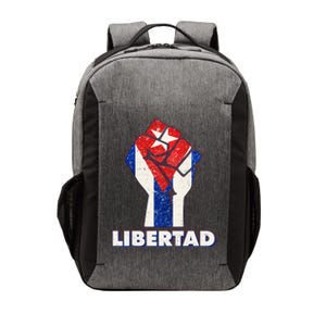 Libertad Cuba Cuban Flag Protest Fist Vector Backpack