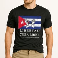 Libertad Cuba Libre Bandera Cubana Liberated De Cuba Cooling Performance Crew T-Shirt