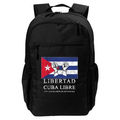 Libertad Cuba Libre Bandera Cubana Liberated De Cuba Backpack
